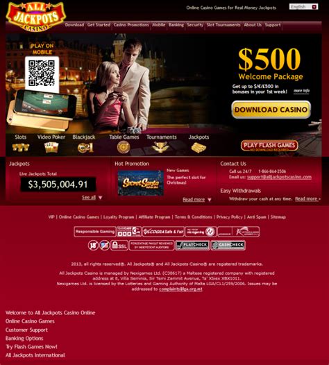 All Jackpots Casino Review & Ratings .